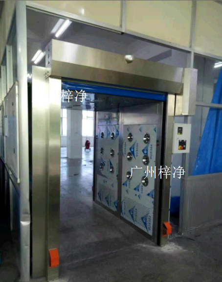 快速卷簾門貨淋室結構圖 快速卷簾門貨淋室結構圖