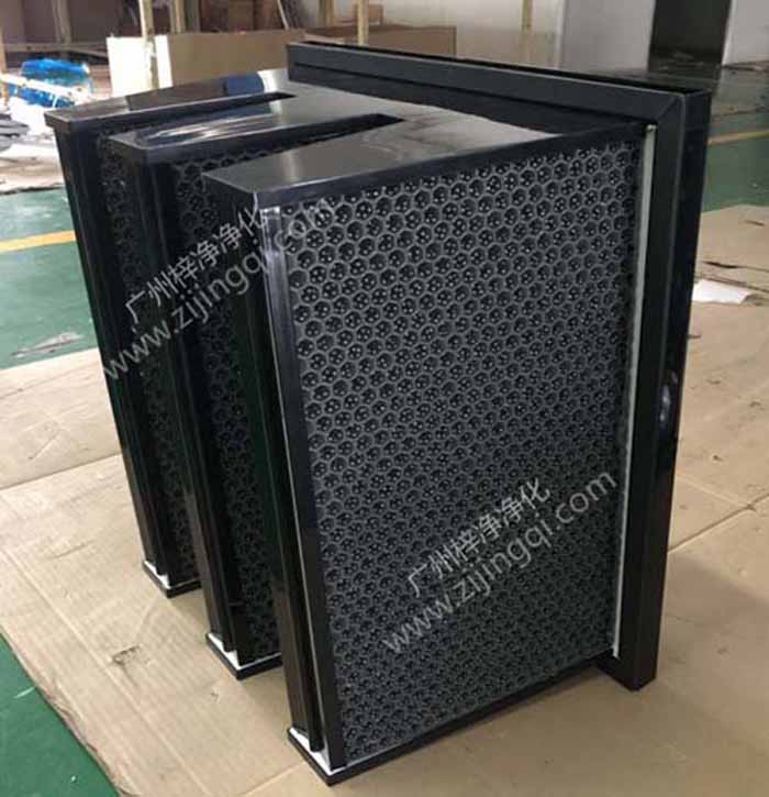 組合式顆粒活性炭過濾器(外框塑料框) 組合式顆粒活性炭過濾器(外框塑料框)