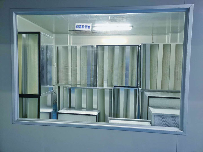 空氣過濾器生產(chǎn)檢測室 空氣過濾器生產(chǎn)檢測室